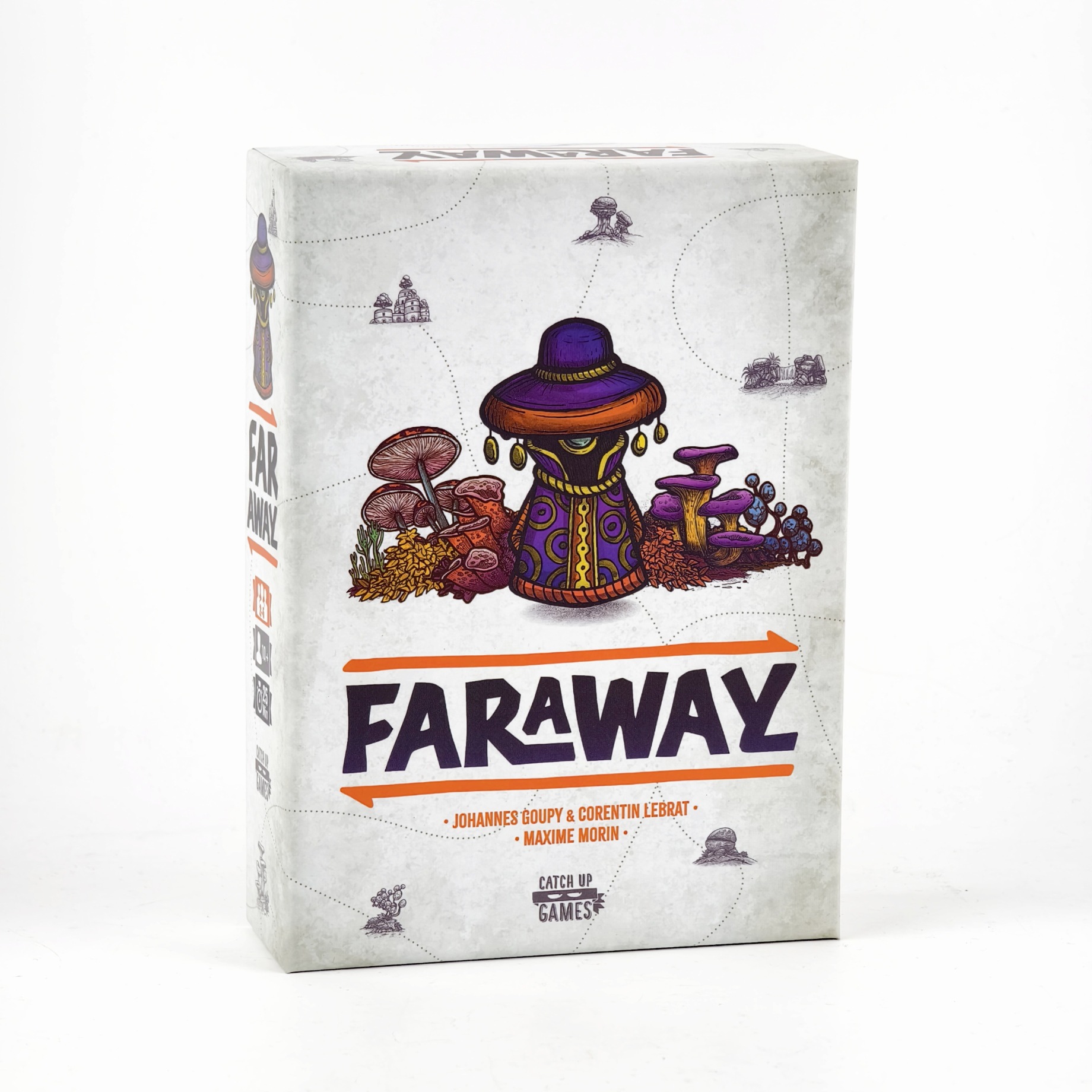 Board Game Dune - Faraway Board Game 2-6 Players Light