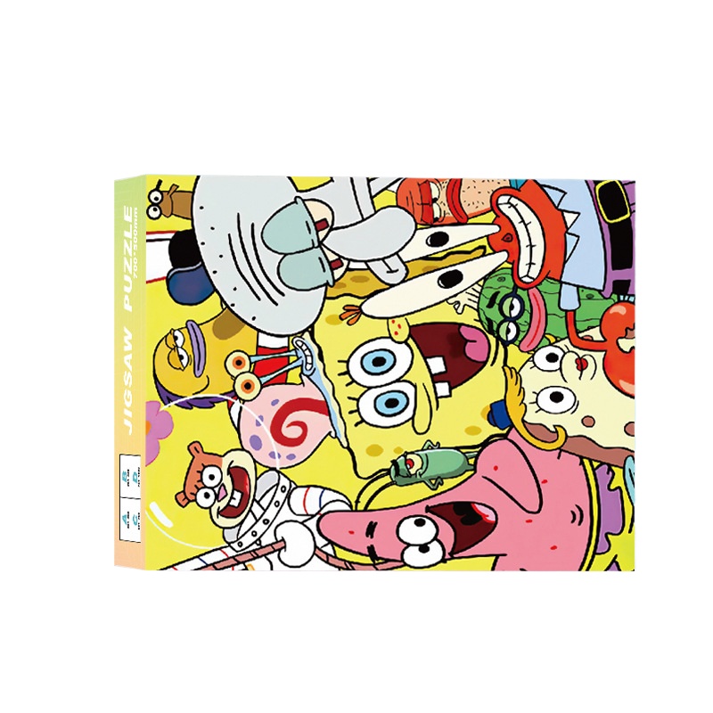 Jigsaw Puzzle Adult - 1000 Pieces SpongeBob SquarePants Puzzle Assembling