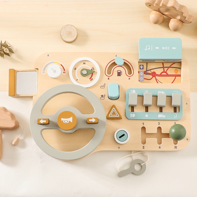 Kids Montessori Toys Car Busy  - đánh giá và giá Board Game Ideas