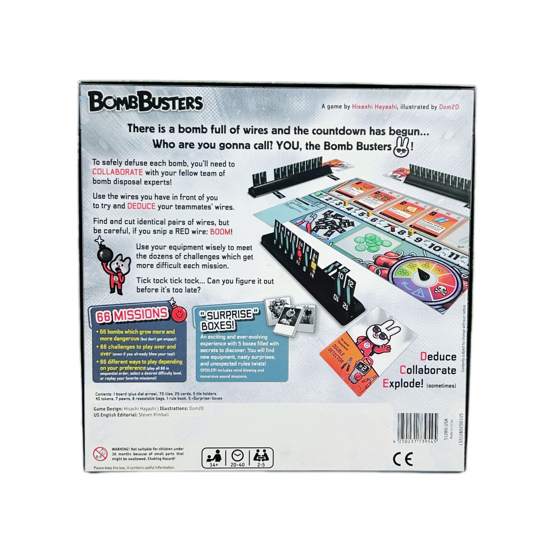 Bombbusters Card Game | 2 5 Co - đánh giá và giá Board Game Dune