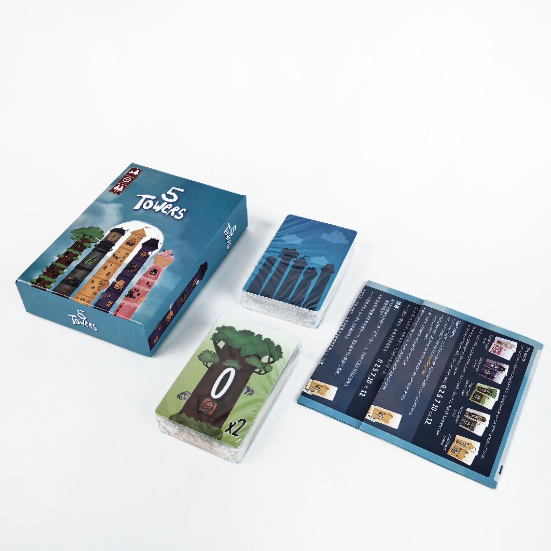 5 Towers Strategy Stacking Tow - đánh giá và giá Board Game Dune
