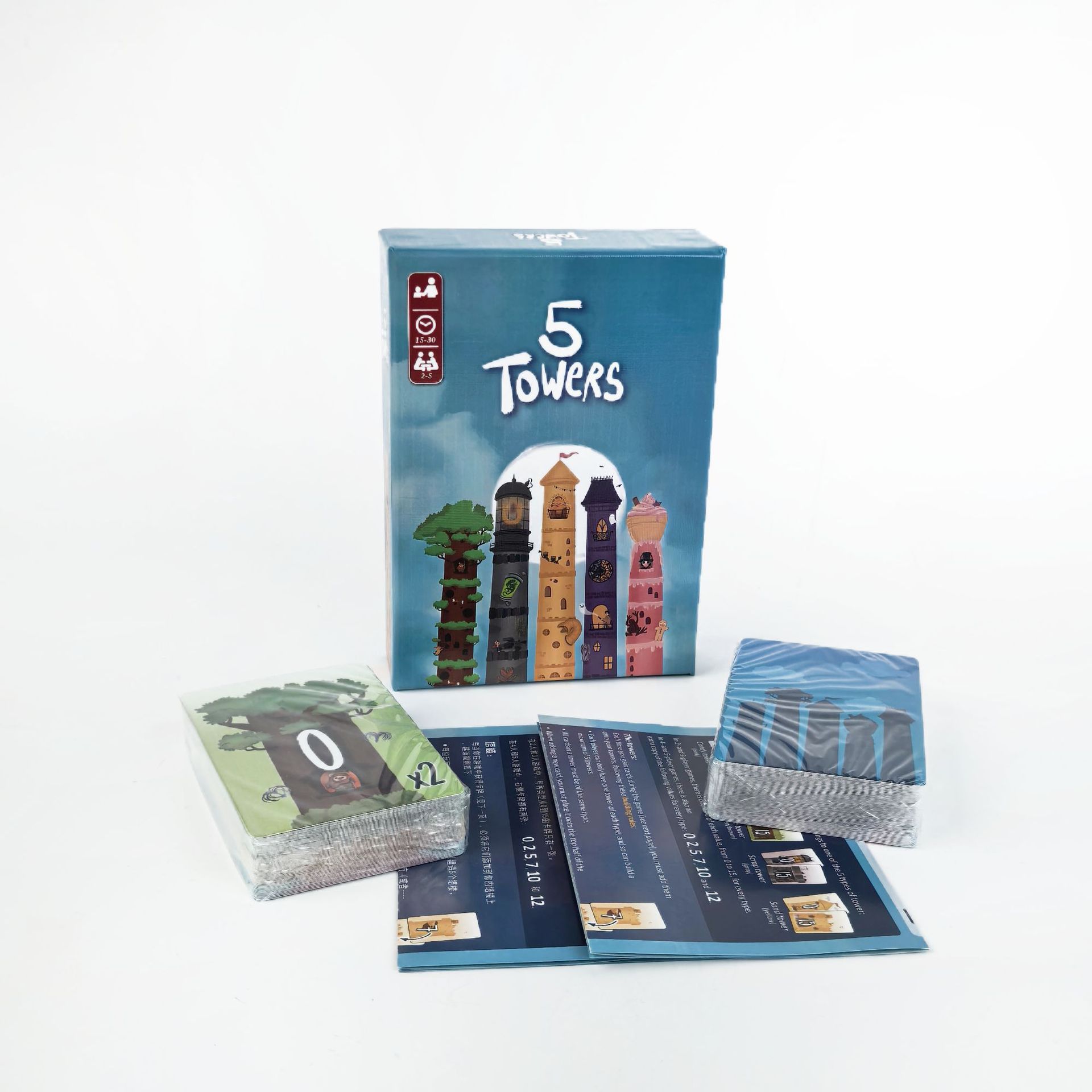 5 Towers Strategy Stacking Tow - đánh giá và giá Board Game Dune