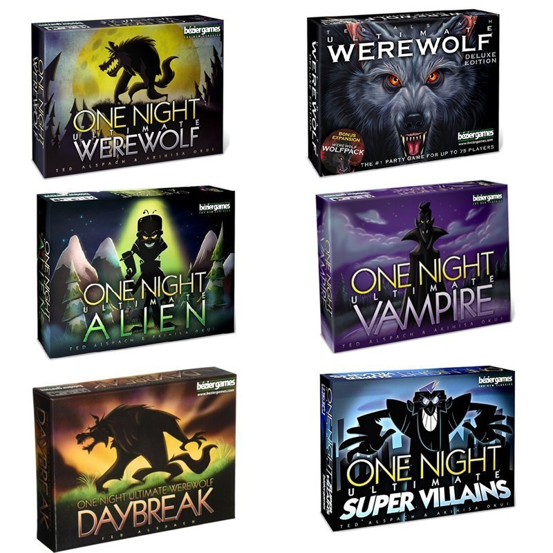Party Game One Night Ultimate  - đánh giá và giá Board Game Werewolf