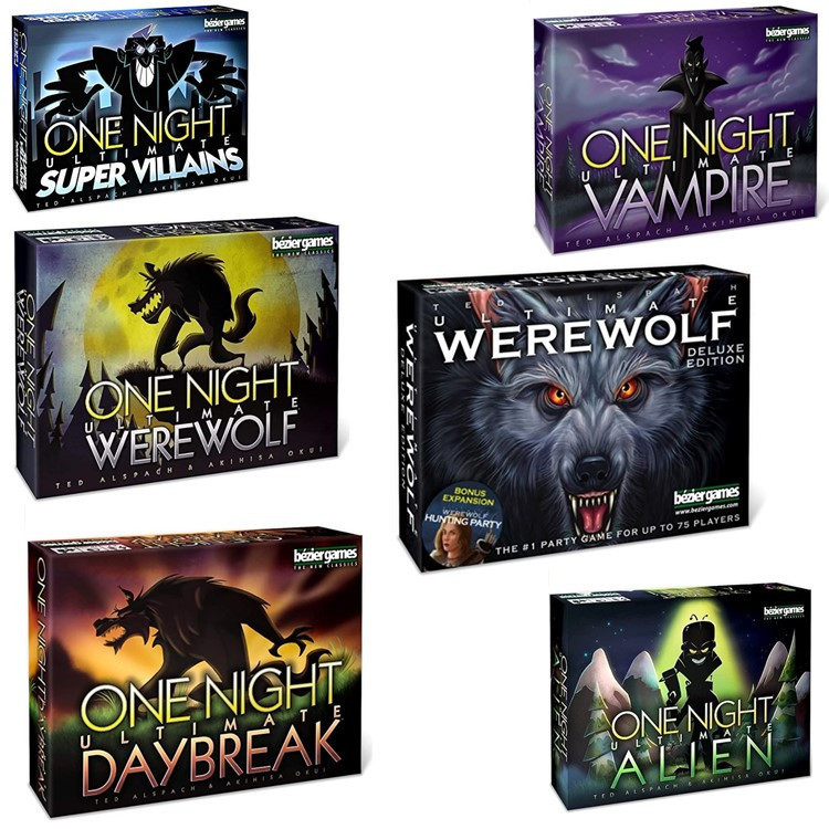 Party Game One Night Ultimate  - đánh giá và giá Board Game Werewolf