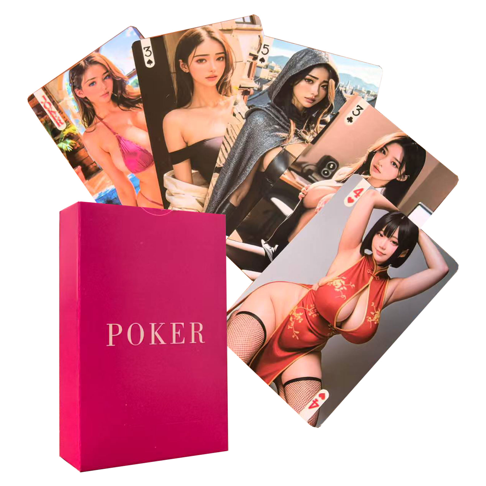 Playing Cards Beaty Poker Boar - đánh giá và giá Board Game Werewolf