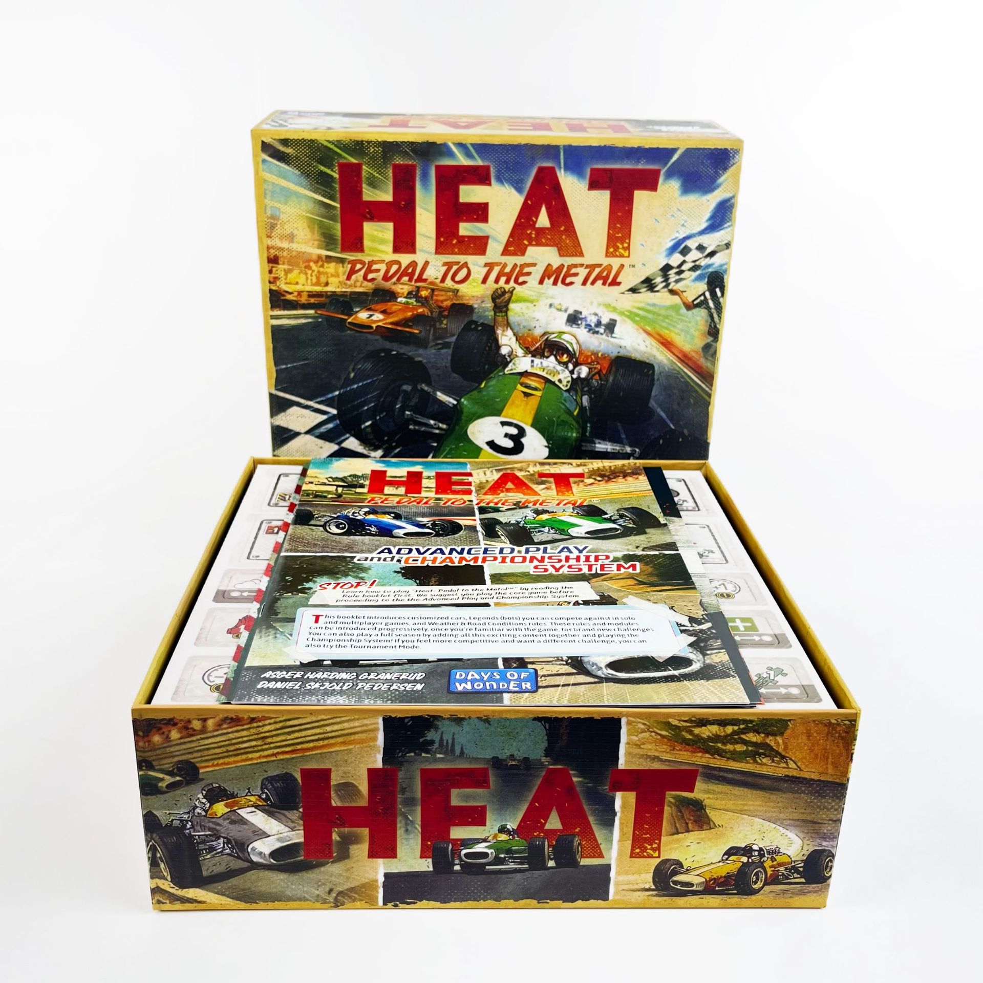 “HEAT: Full Throttle” — A Fast - đánh giá và giá Board Game Dune