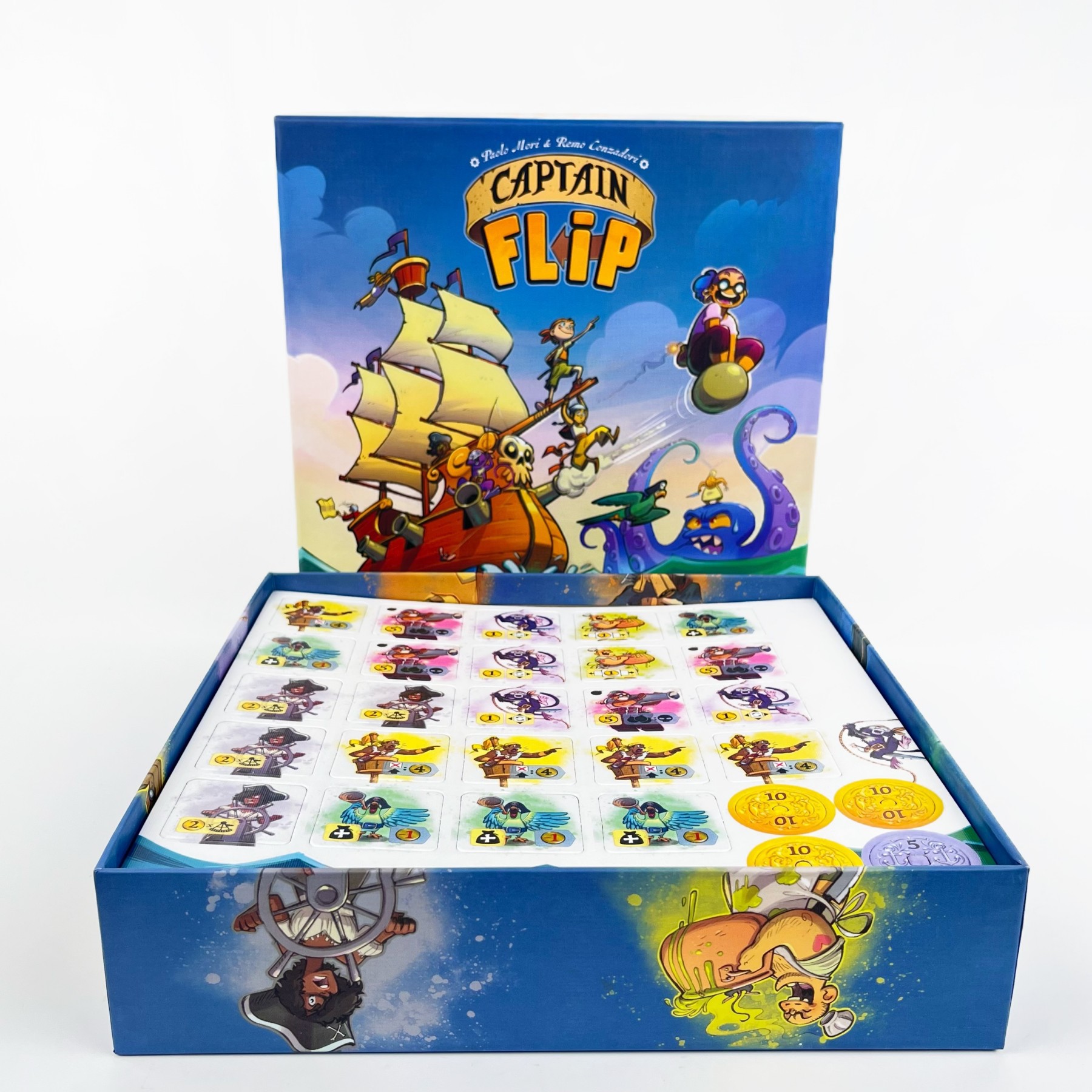 Captain Flip Board game card f - đánh giá và giá Board Game Dune