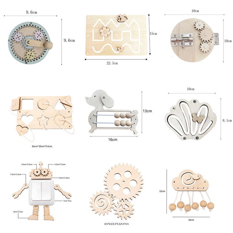 Kids Busy Board DIY Accessorie - đánh giá và giá Board Game Ideas
