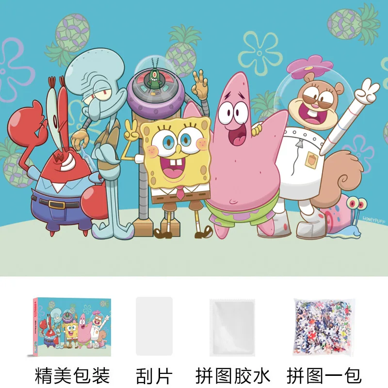 1000 Pieces SpongeBob SquarePa - đánh giá và giá Jigsaw Puzzle Adult