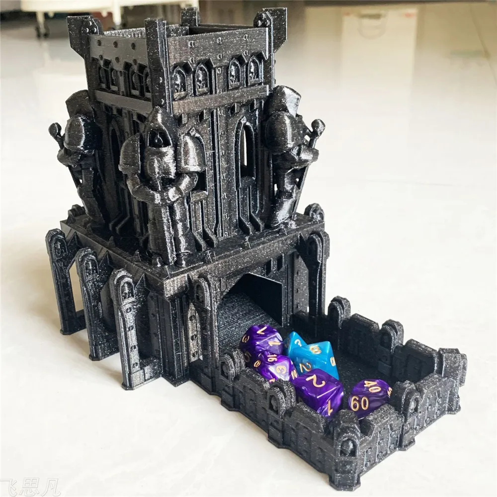 Tabletop Gaming Dice Tower 3D  - đánh giá và giá Board Game Print