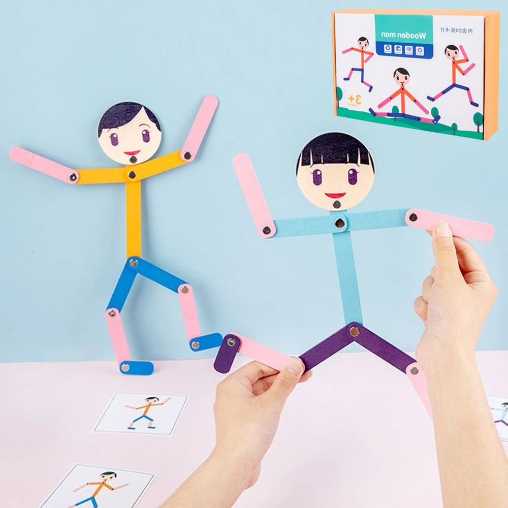 Sport Wooden Man Material DIY  - đánh giá và giá Board Game Ideas